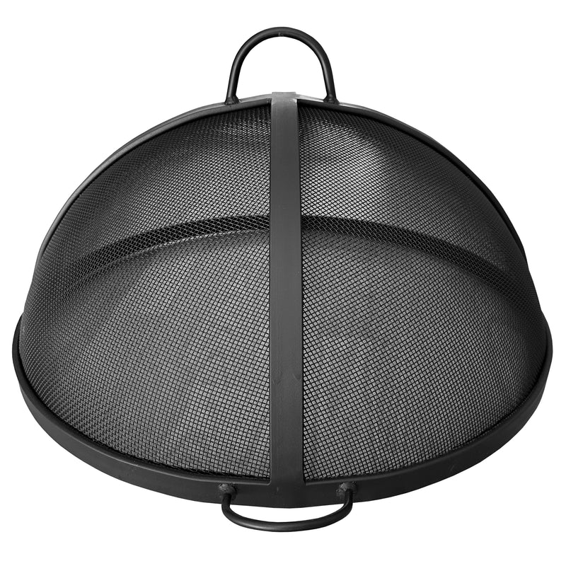23" Dome Spark Screen Carbon Steel w/ High Temp Paint