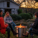 GATHER Stainless Steel Fire Pit