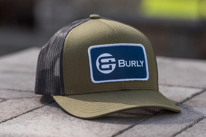 Olive - Charcoal Trucker Hat